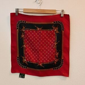 Lauren Ralph Lauren Silk Equestrian Scarf